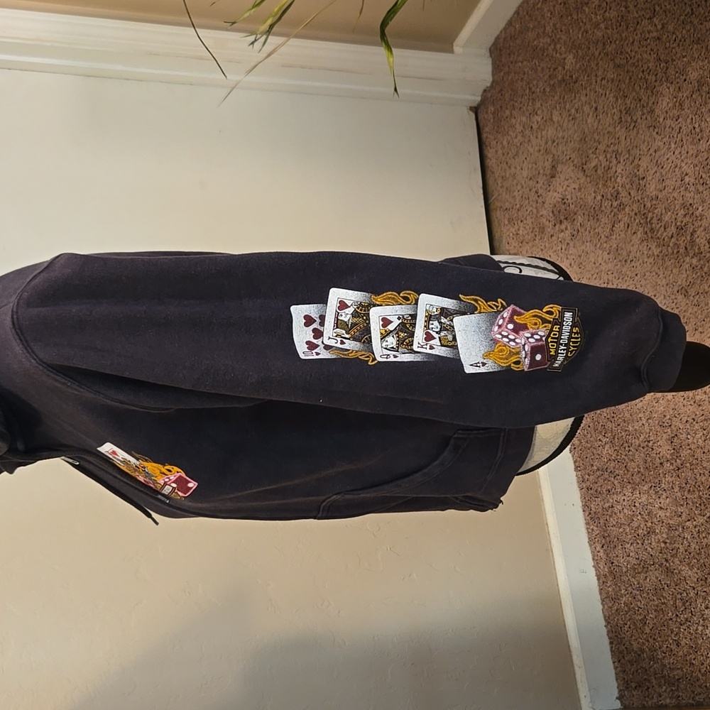 Harley Davidson Zip Hoody - Picture 2 of 5